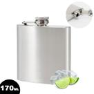 Cantil de bolso Porta Bebidas Whisky Vodka Inox 170ML 6 OZ