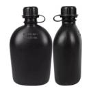 Cantil Militar 900ml Preto para Camping e Aventura Cantil Militar 900ml Preto para Camping e Aventura