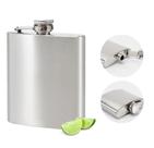 Cantil Porta Bebida De Bolso 235ml Inox 8oz Whisky Vodka Luxo Cantil Porta Bebida De Bolso 235ml Inox 8oz Whisky Vodka Luxo