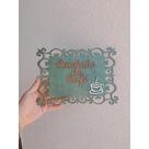 Cantinho do Café Quadro Placa Plaquinha Decoração Moderna Madeira MDF