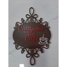 Cantinho do Café Quadro Placa Plaquinha Decoração Moderna Madeira MDF