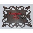 Cantinho do Café Quadro Placa Plaquinha Decoração Moderna Madeira MDF
