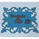 Cantinho do Café Quadro Placa Plaquinha Decoração Moderna Madeira MDF