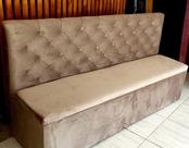Canto Alemão Reto com Baú 1,60cm
