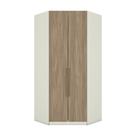 Canto Closet Modulado 2 Portas 3 Gavetas Areia/Jequitibá