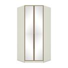 Canto Closet Modulado 2 Portas Com Espelho 3 Gavetas