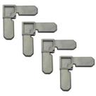 Canto de moldura de tela de nylon Hardware Slide-Co 1,9x0,8 cm