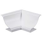 Canto Interno Forro Pvc Moldura Branco Neve ou Gelo - 100 Unidades