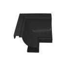 Canto Interno p Acabamento em Forro PVC Preto c/ 50 un