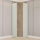Canto Oblíquo Modulado 1 Porta Seletto Areia Hp/Jequitibá Henn