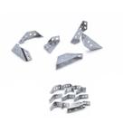 Cantoneira Aço L Reforço Estrutura Moveis Kit 12 Un