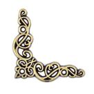 Cantoneira Celta Pequena 4 Peças Acabamento Decoração Caixas Bandejas Espelhos Cantoneira Celta Pequena 4 Peças Acabamento Decoração Caixas Bandejas Espelhos