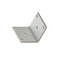 Cantoneira Chapa L 40 X 40 Mm Com 6 Furos Zinco Branco