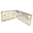 Cantoneira com Suporte Ajustável 26260306 em Aço Galvanizado 2 Peças 60x30mm Ceccarelli