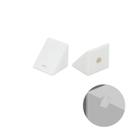 Cantoneira Conector 2 Furos Tampa Branca Pacote Com 100 Peças Cantoneira Conector 2 Furos Tampa Branca Pacote Com 100 Peças