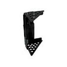 Cantoneira De Proteção Para Moveis Regulável 62 A 115 Mm Preta (Kit C/30)