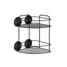 Cantoneira Dupla em Aço com Acabamento em Poliéster Preto e Fita Colante 3M 25,3x16,8x24,6cm - Arthi Cantoneira Dupla em Aço com Acabamento em Poliéster Preto e Fita Colante 3M 25,3x16,8x24,6cm - Arthi