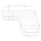 Cantoneira em Metal Multiuso Organização e estilo Pratico Resistente Cozinha Banheiro Quarto aramado