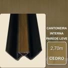 Cantoneira Interna Cedro para Parede Leve 2,70m