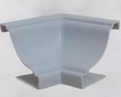 Cantoneira Interna Para Forro PVC KIT 50 Peças Branco Neve/ Branco Gelo