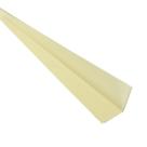 Cantoneira L PVC Protetor de Canto 25x 5 Barra(s) - Marfim