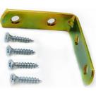 Cantoneira Moveis Zamar Branca 3'' 25 Pecas