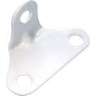 Cantoneira P/Moveis Zamar Fix 3Furos Branco C/50 Cantoneira P/Moveis Zamar Fix 3Furos Branco C/50