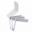 Cantoneira Para Moveis Overtime Branca Caixa Com 50 Pecas 2'' Cantoneira Para Moveis Overtime Branca Caixa Com 50 Pecas 2''