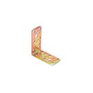 Cantoneira Reforçada 60 X 60 X 40mm Aço Zincado Italiano
