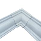 Cantoneira Rodaforro Interna Pvc Premium Gelo Luxo