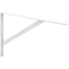 Cantoneira Tipo mão Francesa, cor Branca, 40 cm, Nove54 OstenVonder