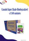 Canudo bio Super Shake c/1.500 unid. - açaí, bebidas com pedaços de frutas, milkshakes (17312)