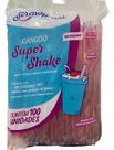 Canudo Grosso Milk Shake Açái Vitamina Drink festa caipirinha sucos bebidas densas 21cmx10mm 100un