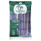 Canudo Mega Milk Shake Biodegradável Theoto Eco 50 Unidades Canudo Mega Milk Shake Biodegradável Theoto Eco 50 Unidades