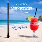 Canudo mexedor c/ 100 und strawplast