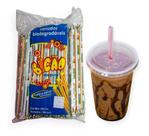Canudo milk shake c/ 200 un