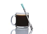 Canudo para fabricação de café e chá JoGo Stainless Steel Blue