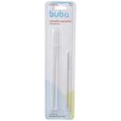 Canudo Repositor com escova Buba +12 Transparente