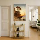 Canvas Hermann Corrodi Sol 90x60cm Mold Preta Canvas Hermann Corrodi Sol 90x60cm Mold Preta