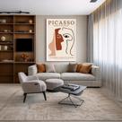 Canvas Picasso Portraits Imaginaires 90x60cm Mold Branca Canvas Picasso Portraits Imaginaires 90x60cm Mold Branca