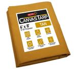 Canvas Tarp Mytee Products 1,8 m x 2,4 m, resistente à água