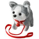 Cão eletrônico interativo de pelúcia Husky Toy Puppy para crianças