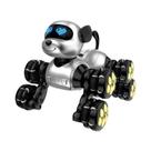 Cão Robô RC Interativo Inteligente Com Controle Remoto, Brinquedo Biônico Programável Para Crianças, Cão Robô RC Interativo Inteligente Com Controle Remoto, Brinquedo Biônico Programável Para Crianças,