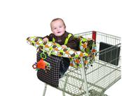 Capa 2 em 1 Jeep para carrinho de compras e cadeira alta para bebê