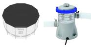 Capa 3,05 Estrutural Bestway 58036 + Bomba Filtro Bestway 1249 LH 220v 58381 Capa 3,05 Estrutural Bestway 58036 + Bomba Filtro Bestway 1249 LH 220v 58381