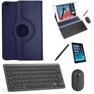 Capa 360 Azul Teclado, Mouse, Pel, Can Stylus iPad 6 9,7"