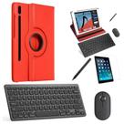 Capa 360 Verm Teclado, Mouse, Pel, Stylus Galaxy Tab S7 Lite