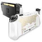 Capa acoplável Mumba Blade Series para Nintendo Switch branca/dourada
