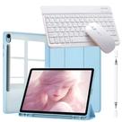 Capa Acrílico p/ S10 Lite 10.9 + Teclado + Mouse + Caneta Capa Acrílico p/ S10 Lite 10.9 + Teclado + Mouse + Caneta