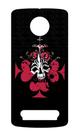 Capa Adesivo Skin008 Verso Para Motorola Moto Z2 Force 2017
